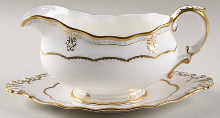 Lombardy Gravy Boat & Underplate