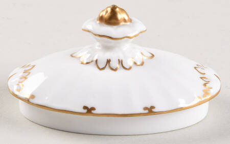 Lowestoft Pheasant Lid for Sugar Bowl