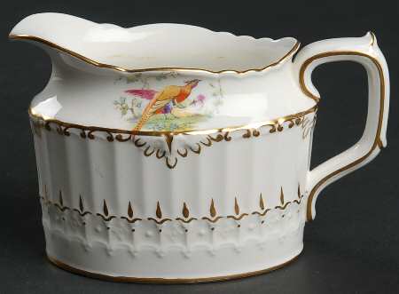Lowestoft Pheasant Creamer