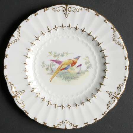 Lowestoft Pheasant Bread & Butter Plate