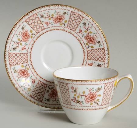 Lucienne (A1266) Flat Cup & Saucer Set