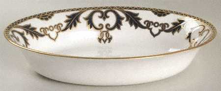 Majesty Cobalt Blue 10" Oval Vegetable Bowl