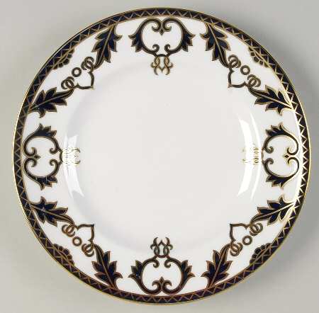 Majesty Cobalt Blue Salad Plate