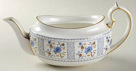Mandarin Blue Mini Teapot No Lid