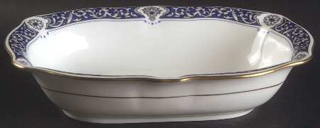 Milldale (Gold) 9" Oval Vegetable Bowl