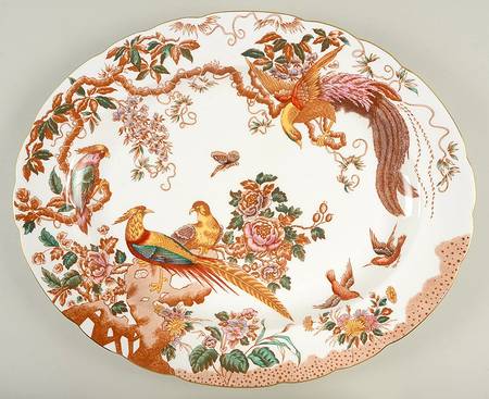 Olde Avesbury (Ely Chelsea Shape) 17" Oval Serving Platter