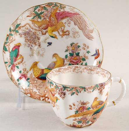 Olde Avesbury (Ely Chelsea Shape) Flat Cup & Saucer Set