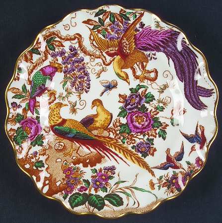 Olde Avesbury (Ely Chelsea Shape) Sheffield Dessert Plate by Royal Crown Derby