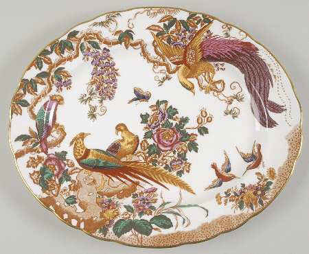 Olde Avesbury (Ely Chelsea Shape) 13" Oval Serving Platter