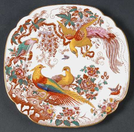 Olde Avesbury (Ely Chelsea Shape) Square Dessert Plate