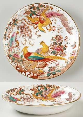 Olde Avesbury (Ely Chelsea Shape) Coupe Soup Bowl by Royal Crown Derby