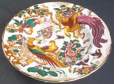 Olde Avesbury (Ely Chelsea Shape) Rim Soup Bowl by Royal Crown Derby