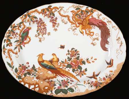 Olde Avesbury (Ely Chelsea Shape) 16" Oval Serving Platter by Royal Crown Derby