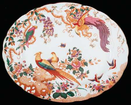 Olde Avesbury (Ely Chelsea Shape) 15" Oval Serving Platter by Royal Crown Derby