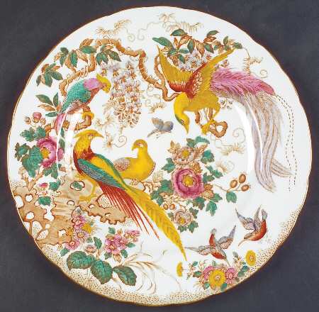 Olde Avesbury (Ely Chelsea Shape) Luncheon Plate by Royal Crown Derby