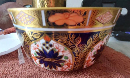 Old Imari Open Sugar Bowl