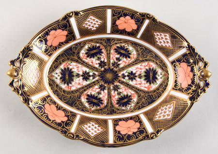 Old Imari Dish-Dessert/Oval-Small