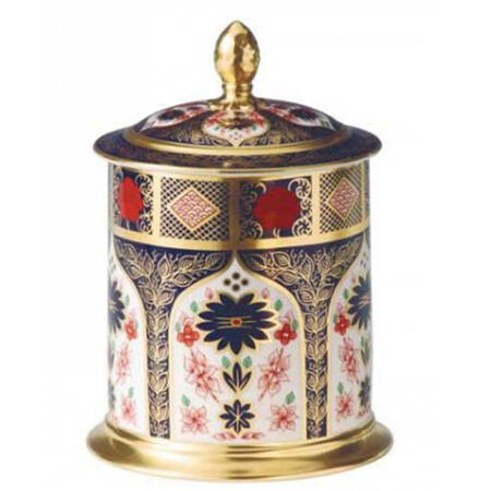 Old Imari Small Storage Jar & Lid