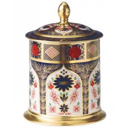 Old Imari Medium Storage Jar & Lid