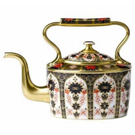 Old Imari Kettle & Lid