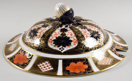 Old Imari Lid for Tureen