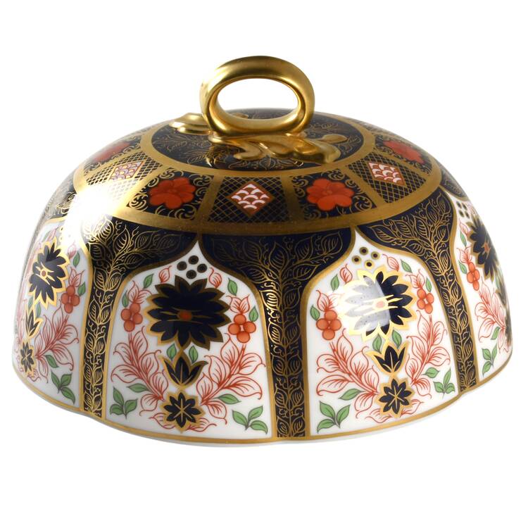 Old Imari Lid for Round Cheese Dish