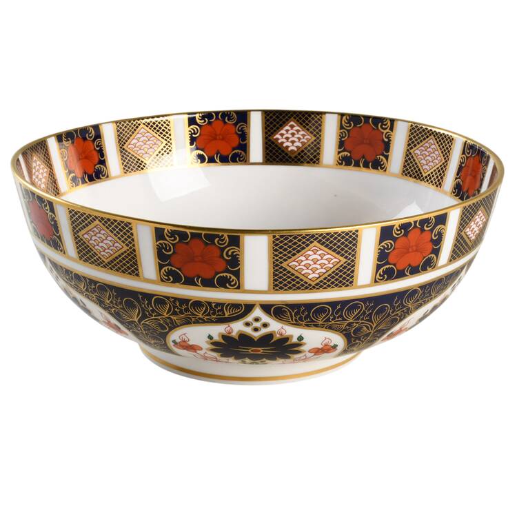 Old Imari 9" Salad Serving Bowl