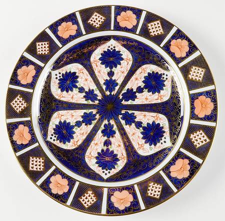 Old Imari 12" Chop Plate (Round Platter)