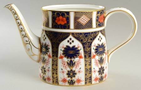 Old Imari Teapot No Lid