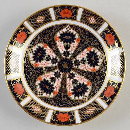 Old Imari Saucer for Footed Cream Soup Bowl