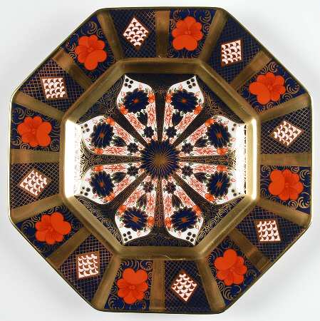Old Imari Octagonal Luncheon Plate