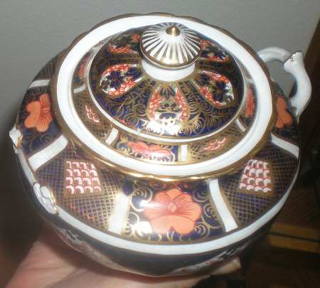 Old Imari Candy Dish & Lid