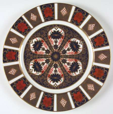 Old Imari 12" Chop Plate (Round Platter)