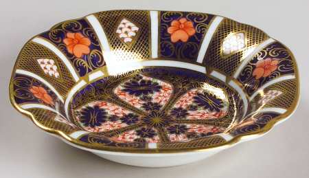 Old Imari Square Fruit/Dessert (Sauce) Bowl