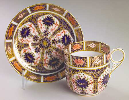 Old Imari Oversized Cup & Saucer Set