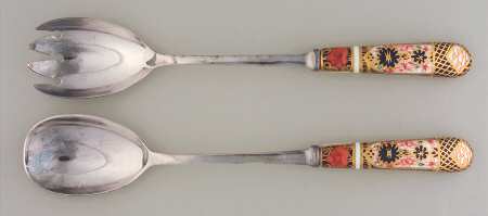 Old Imari (2 Piece) Salad Set with Stainless Bowl