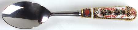 Old Imari Sugar Spoon