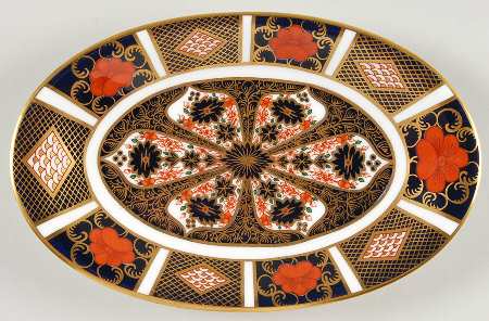 Old Imari Relish/Gravy Underplate