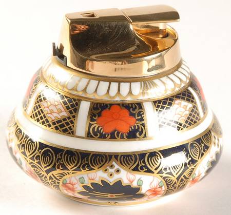 Old Imari Cigarette Lighter