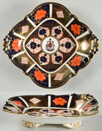 Old Imari Square Basket