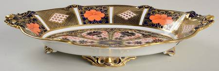 Old Imari Oval Dessert Dish