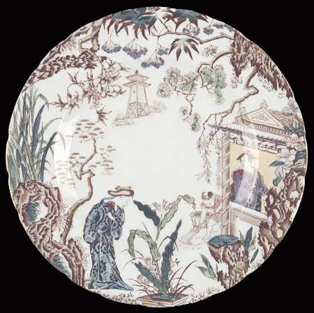 Orient Salad Plate
