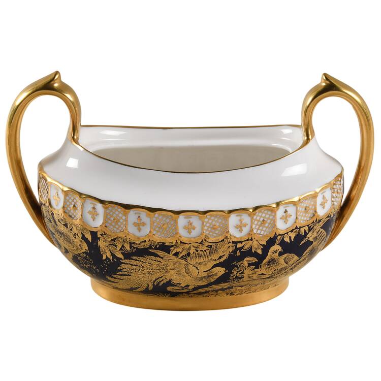Paradise Cobalt Blue Sugar Bowl No Lid