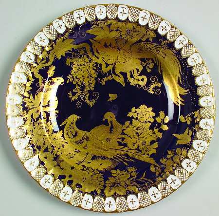 Paradise Cobalt Blue Salad Plate