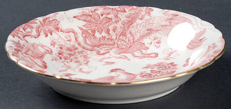 Pink Aves Coupe Cereal Bowl