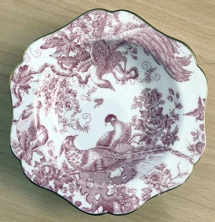 Pink Aves Fruit/Dessert (Sauce) Bowl