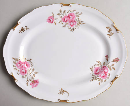 Pinxton Roses 11" Oval Serving Platter