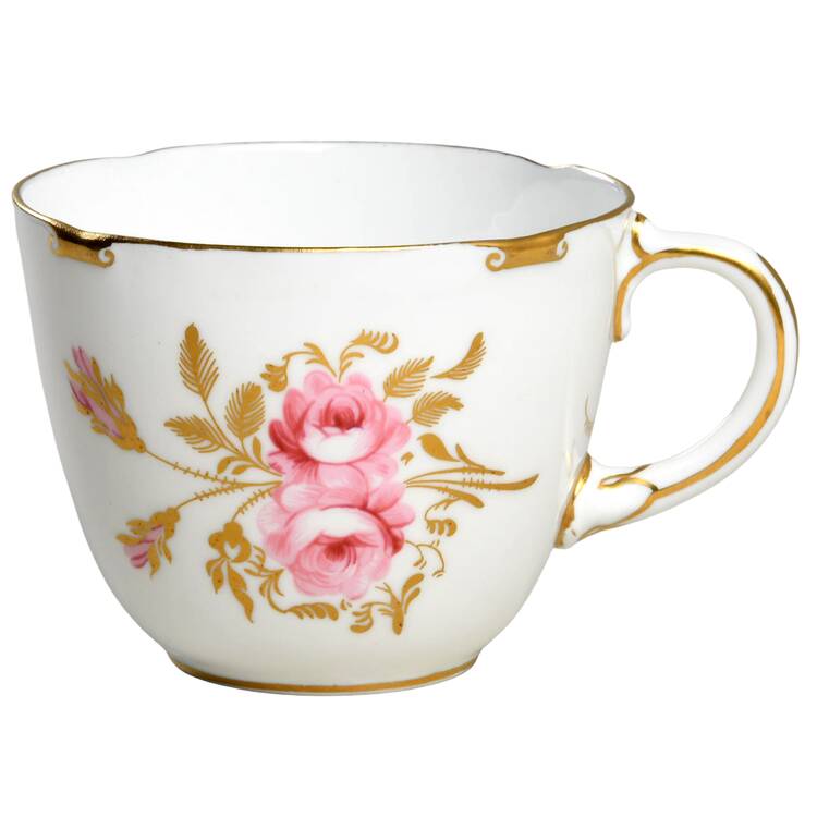 Pinxton Roses Flat Cup