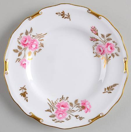Pinxton Roses Bread & Butter Plate
