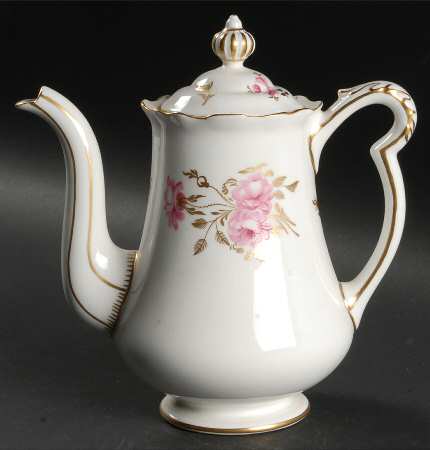 Pinxton Roses Mini Coffee Pot & Lid